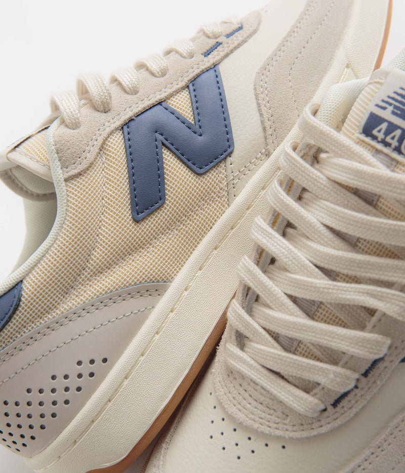 New Balance Numeric 440 V2 Shoes in Sea Salt