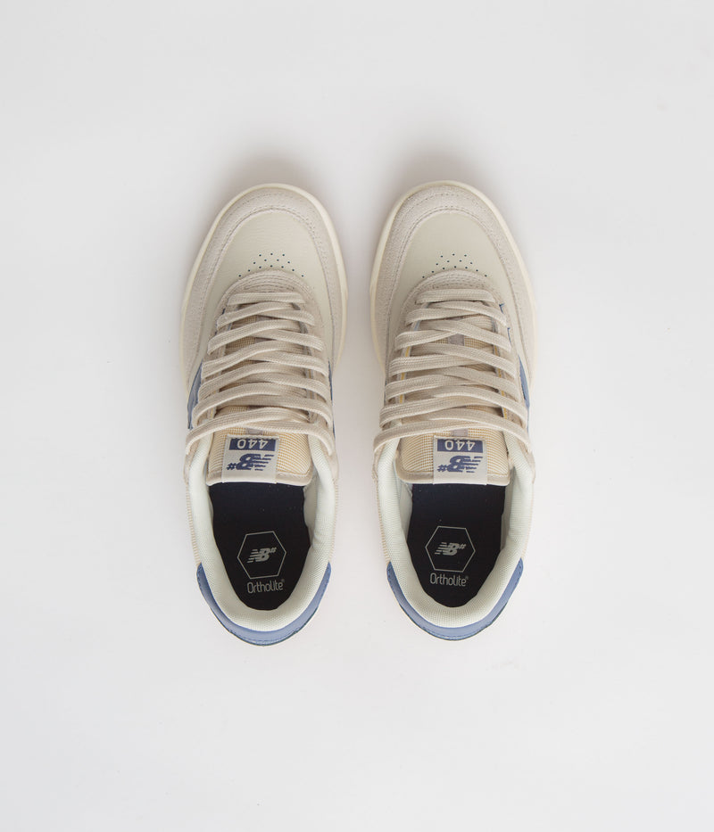 New Balance Numeric 440 V2 Shoes in Sea Salt