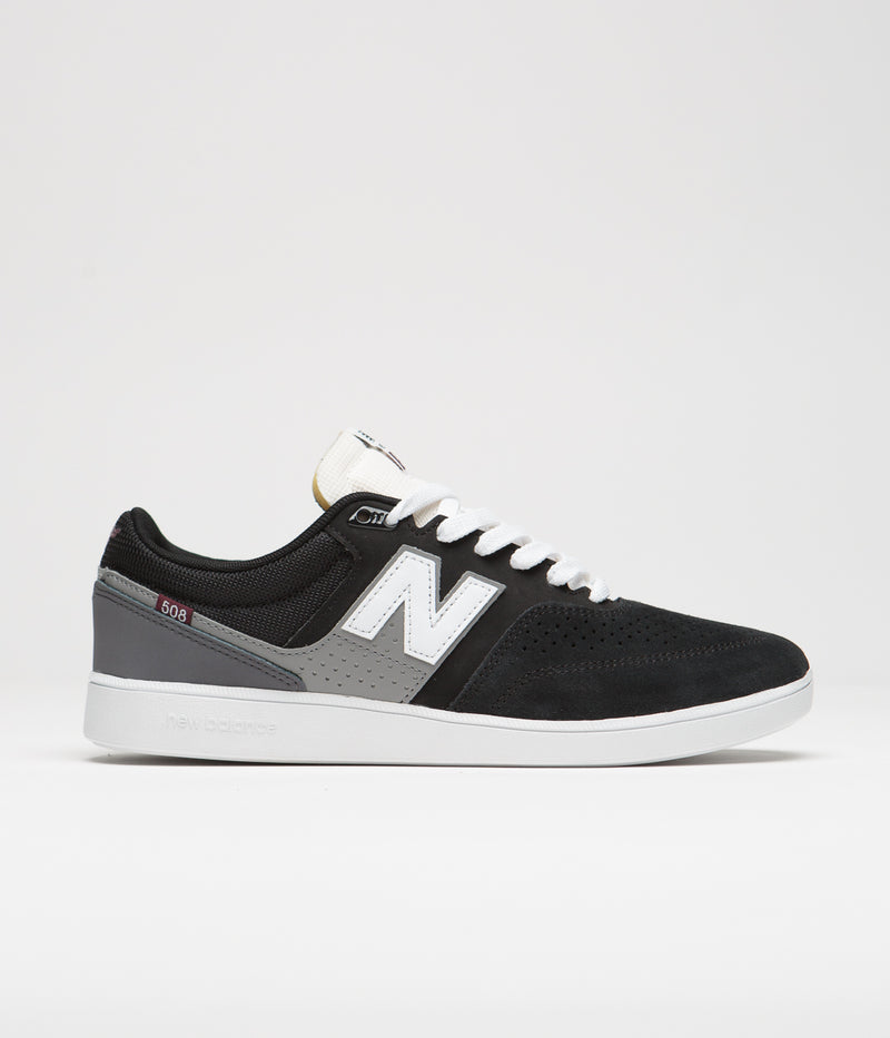 New Balance Numeric 508 Brandon Westgate Shoes in Black and White