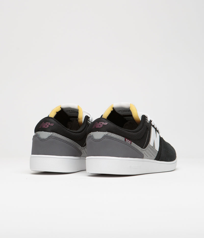 New Balance Numeric 508 Brandon Westgate Shoes in Black and White
