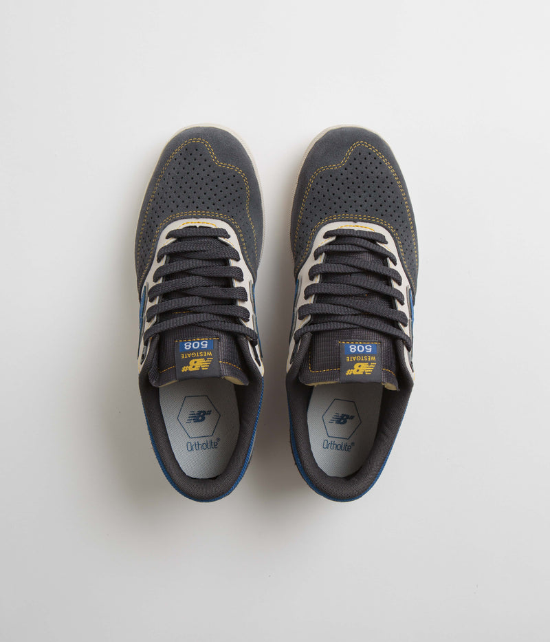 New Balance Numeric 508 Brandon Westgate Shoes in Navy and Tan