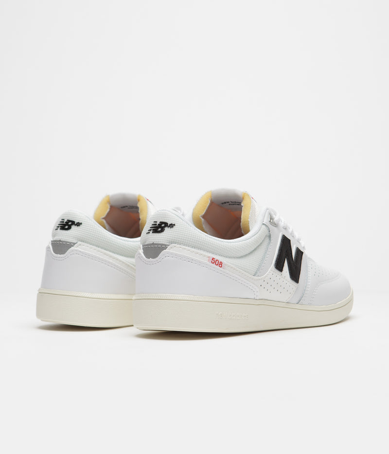 New Balance Numeric 508 Brandon Westgate Shoes in White and Black