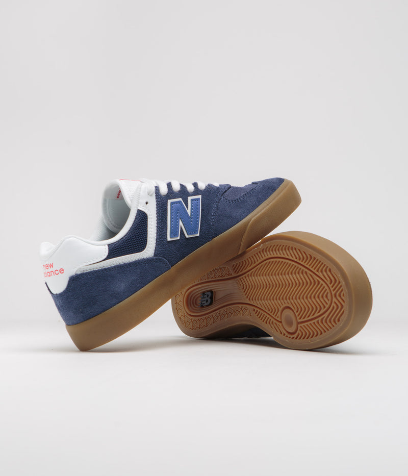 New Balance Numeric 574 Shoes in NB Navy