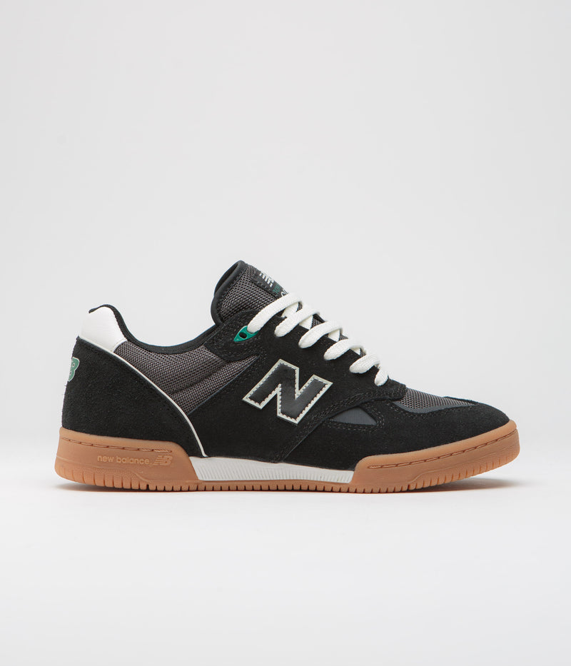 New Balance Numeric 600 Tom Knox Shoes in Black and Gum