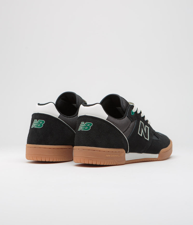 New Balance Numeric 600 Tom Knox Shoes in Black and Gum