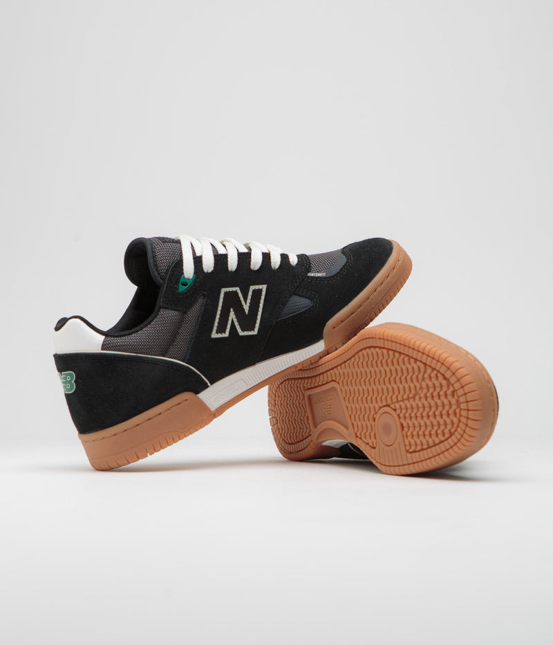 New Balance Numeric 600 Tom Knox Shoes in Black and Gum