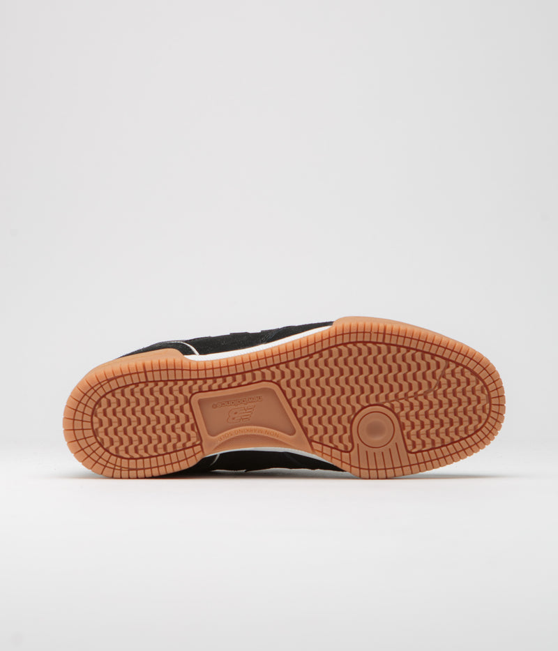 New Balance Numeric 600 Tom Knox Shoes in Black and Gum