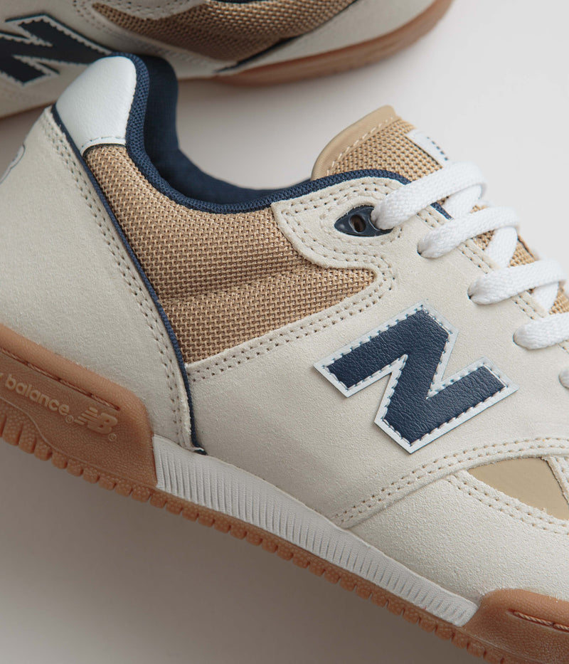 New Balance Numeric 600 Tom Knox Shoes in Sea Salt