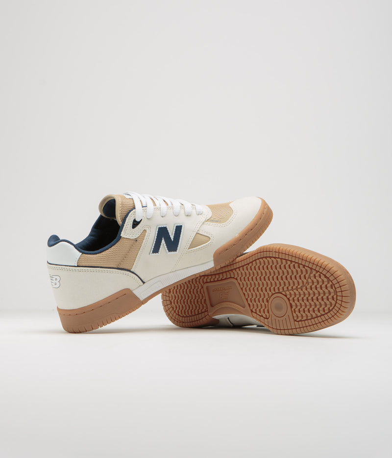 New Balance Numeric 600 Tom Knox Shoes in Sea Salt