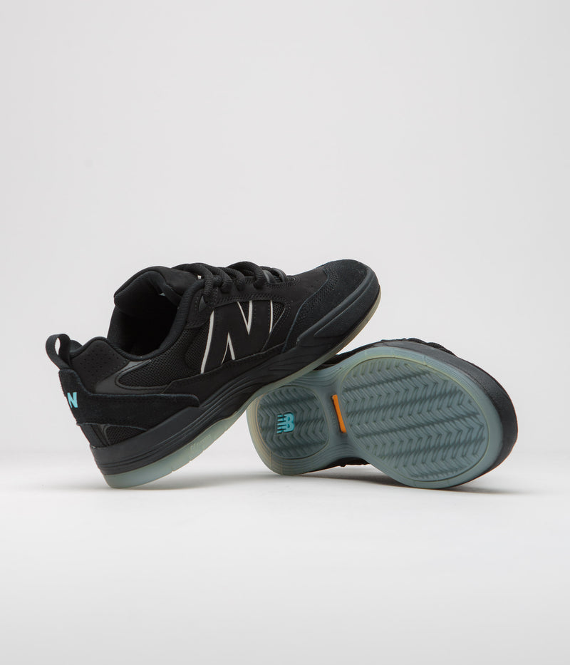 New Balance Numeric 808 Tiago Lemos Shoes in Black and Black