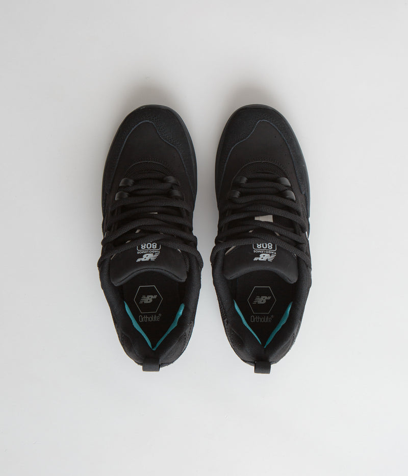New Balance Numeric 808 Tiago Lemos Shoes in Black and Black