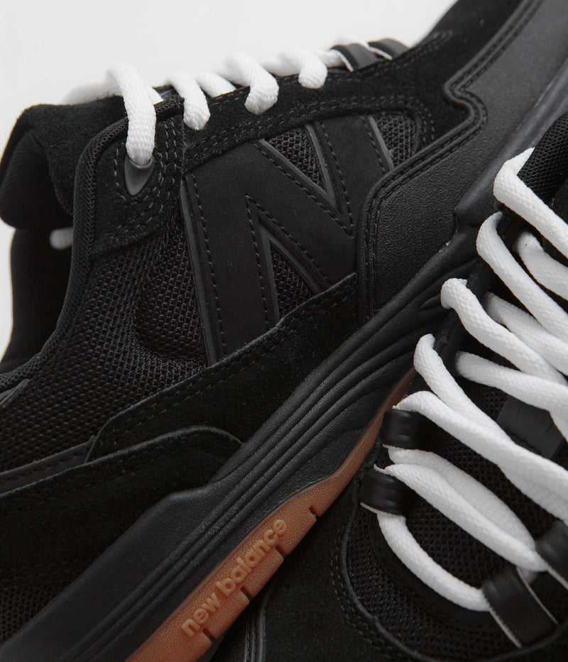New Balance Numeric 808 Tiago Lemos Shoes in Black and Gum