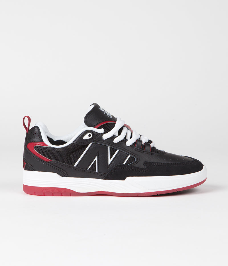 New Balance Numeric 808 Tiago Lemos Shoes in Black and Red