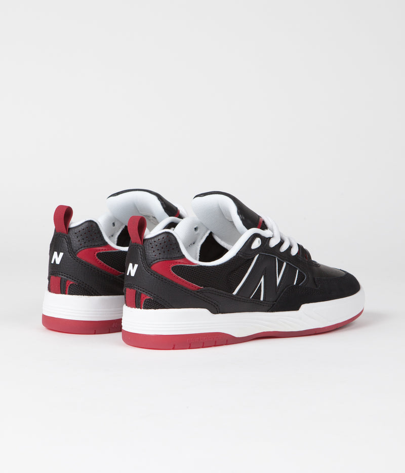 New Balance Numeric 808 Tiago Lemos Shoes in Black and Red