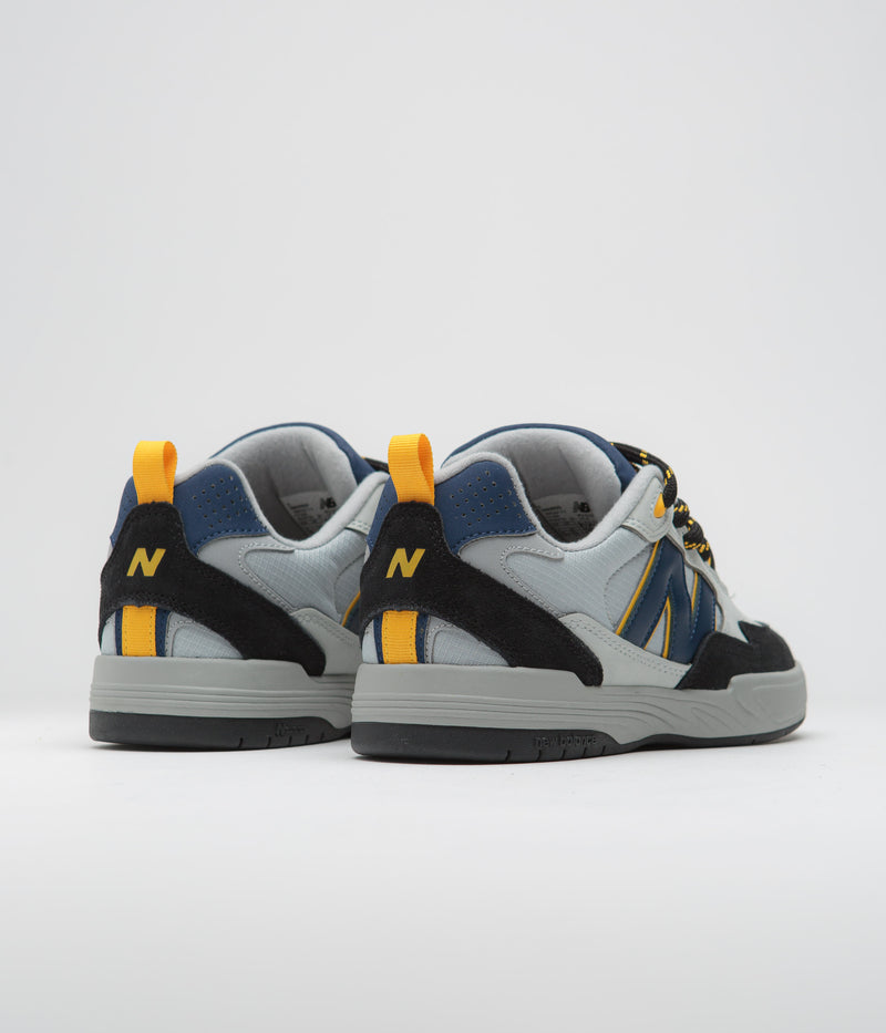 New Balance Numeric 808 Tiago Lemos Shoes in Grey and Black