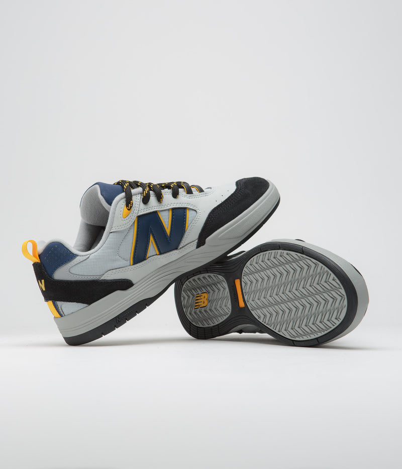 New Balance Numeric 808 Tiago Lemos Shoes in Grey and Black