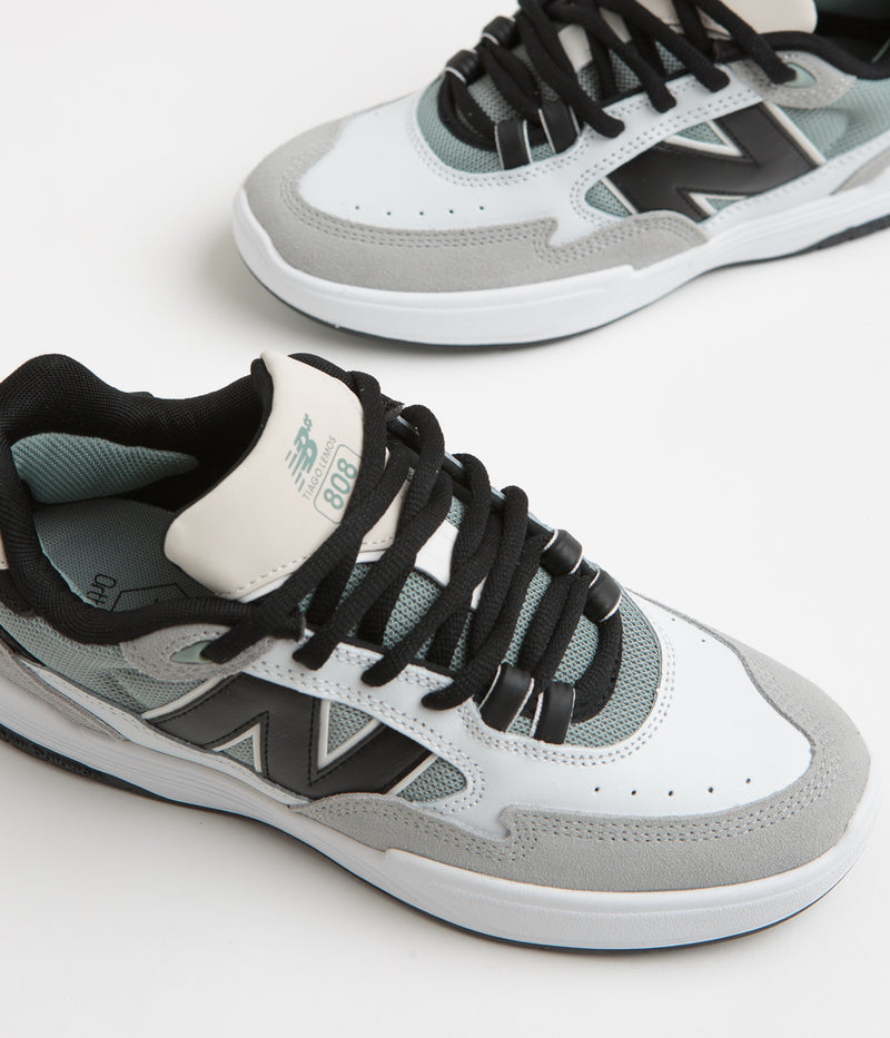 New Balance Numeric 808 Tiago Lemos Shoes in Grey and White