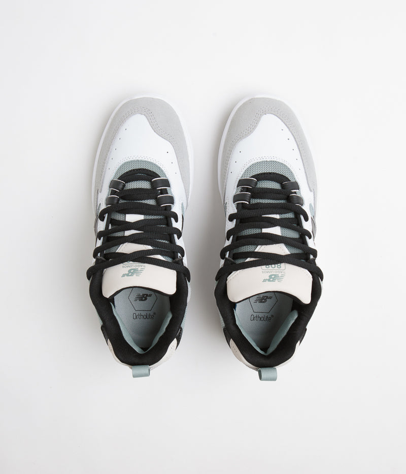 New Balance Numeric 808 Tiago Lemos Shoes in Grey and White