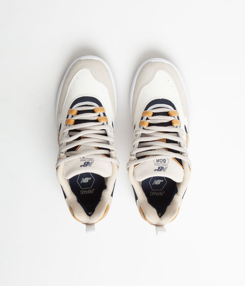 New Balance Numeric 808 Tiago Lemos Shoes in Sea Salt