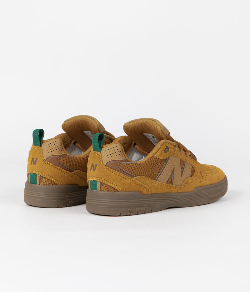 New Balance Numeric 808 Tiago Lemos Shoes in Wheat and Gum
