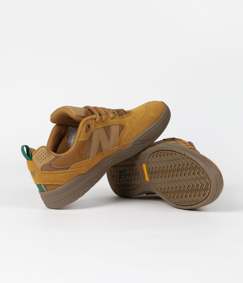 New Balance Numeric 808 Tiago Lemos Shoes in Wheat and Gum