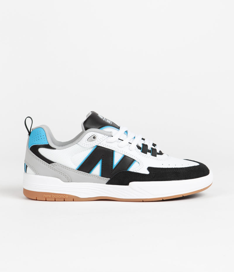 New Balance Numeric 808 Tiago Lemos Shoes in White and Black