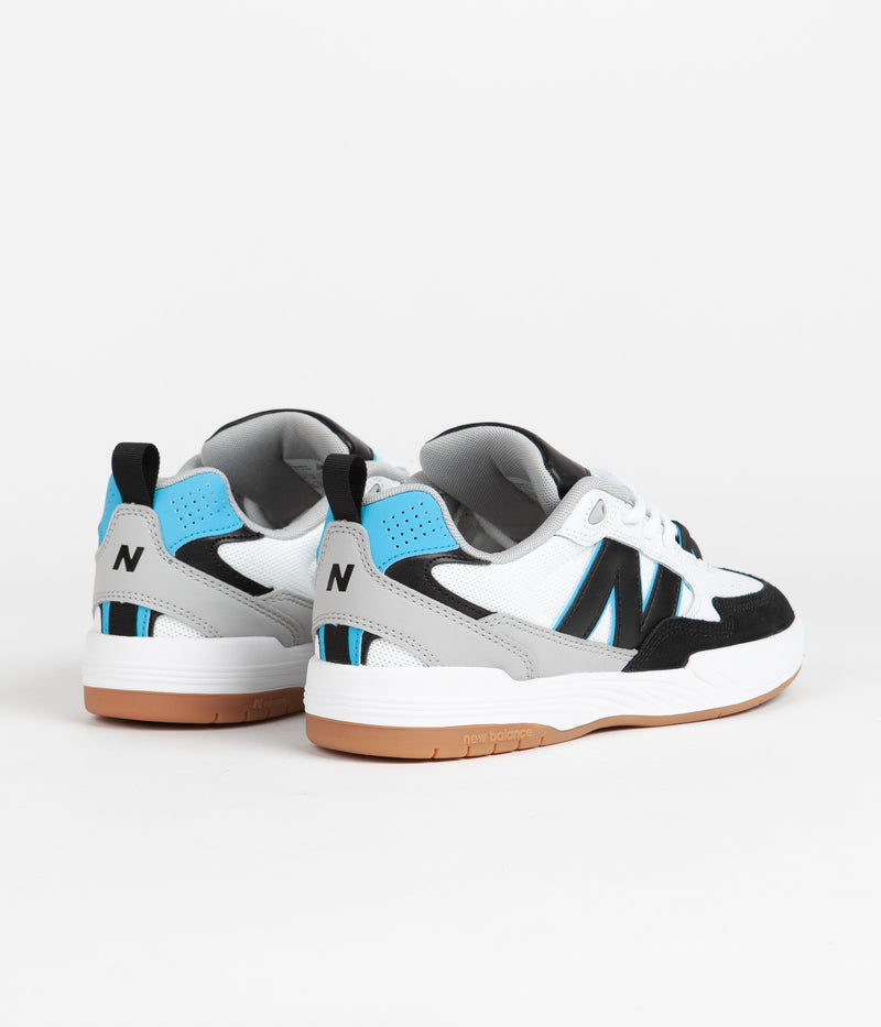 New Balance Numeric 808 Tiago Lemos Shoes in White and Black