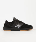 New Balance Numeric PJ Ladd 533 Shoes in Black and Gold Rush