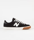 New Balance Numeric Pro Court 212 Shoes in Black and White