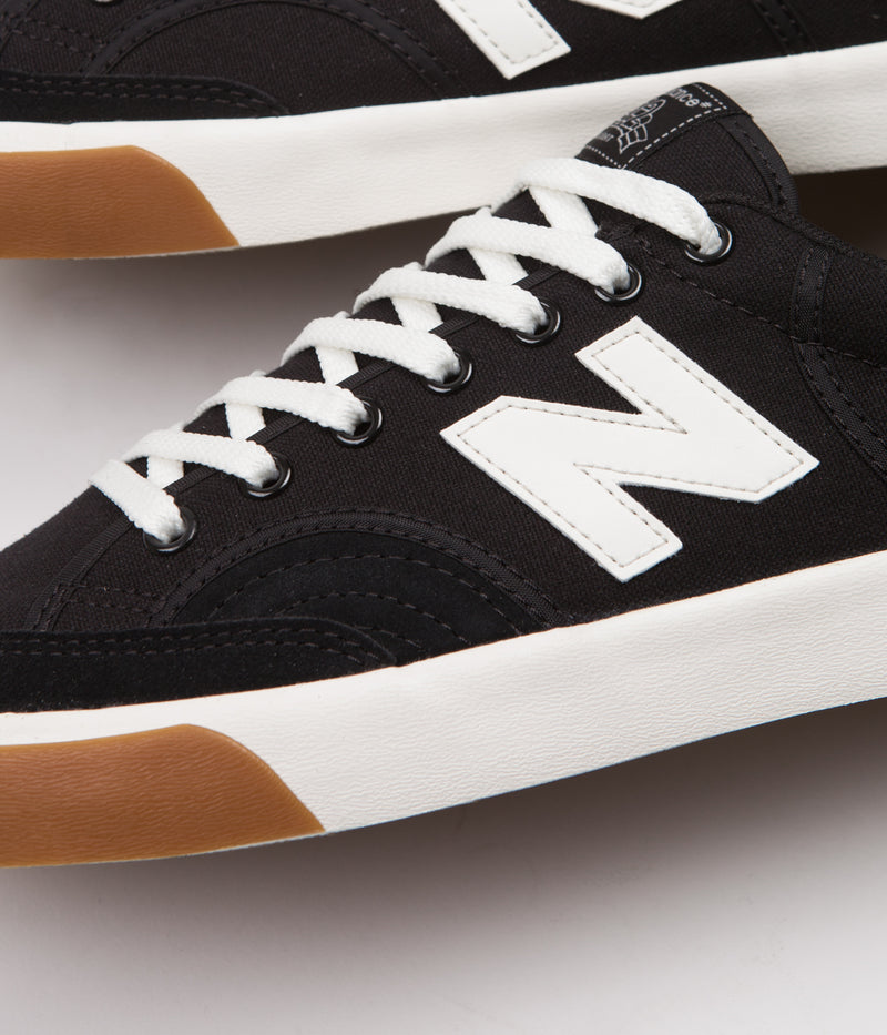 New Balance Numeric Pro Court 212 Shoes in Black and White