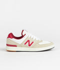 New Balance Numeric Pro Court 574 Shoes in Tan