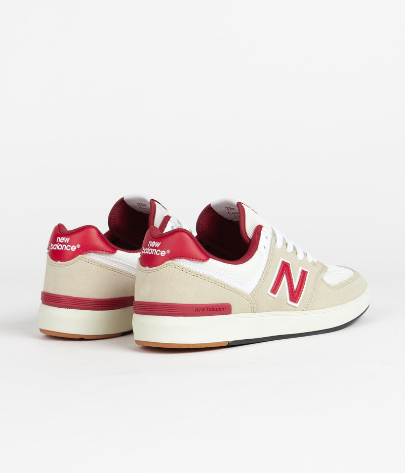 New Balance Numeric Pro Court 574 Shoes in Tan