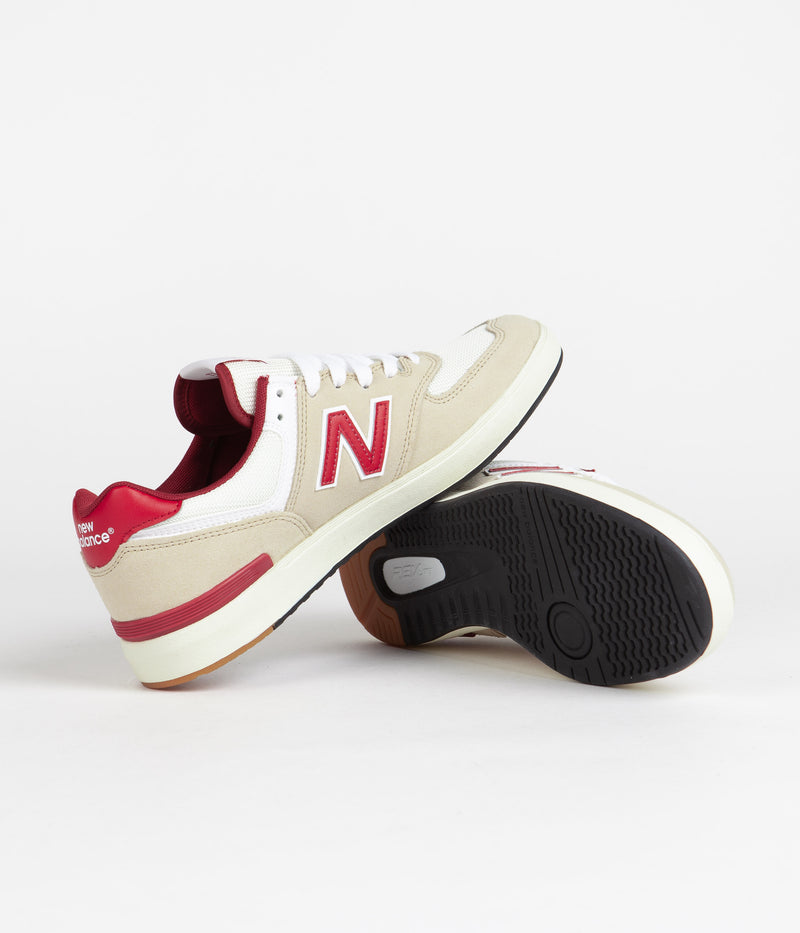New Balance Numeric Pro Court 574 Shoes in Tan