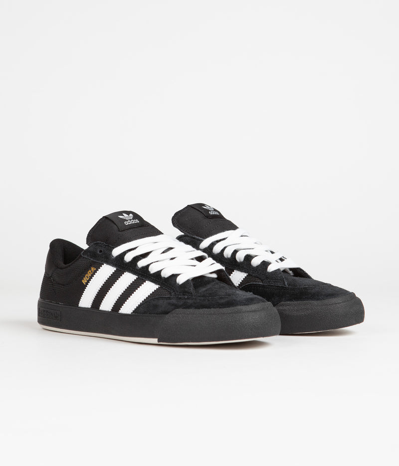 Adidas Nora Shoes in Core Black and FTWR White / Gold Metallic
