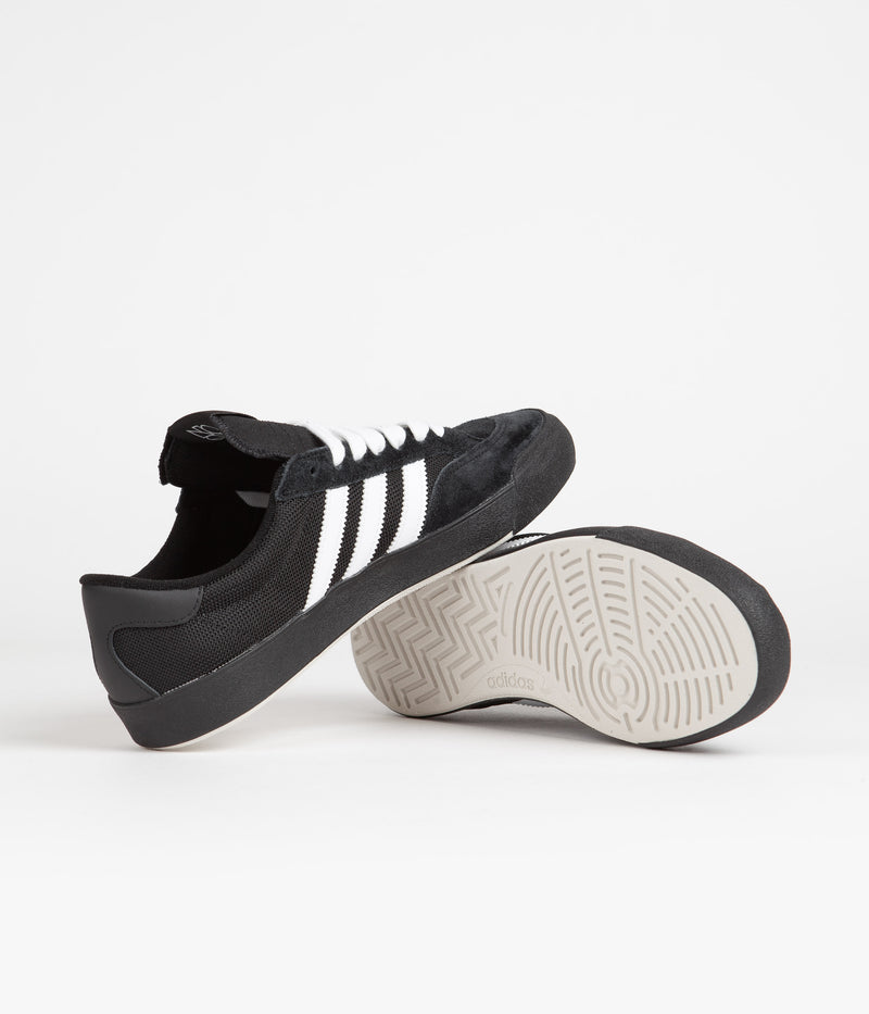 Adidas Nora Shoes in Core Black and FTWR White / Gold Metallic
