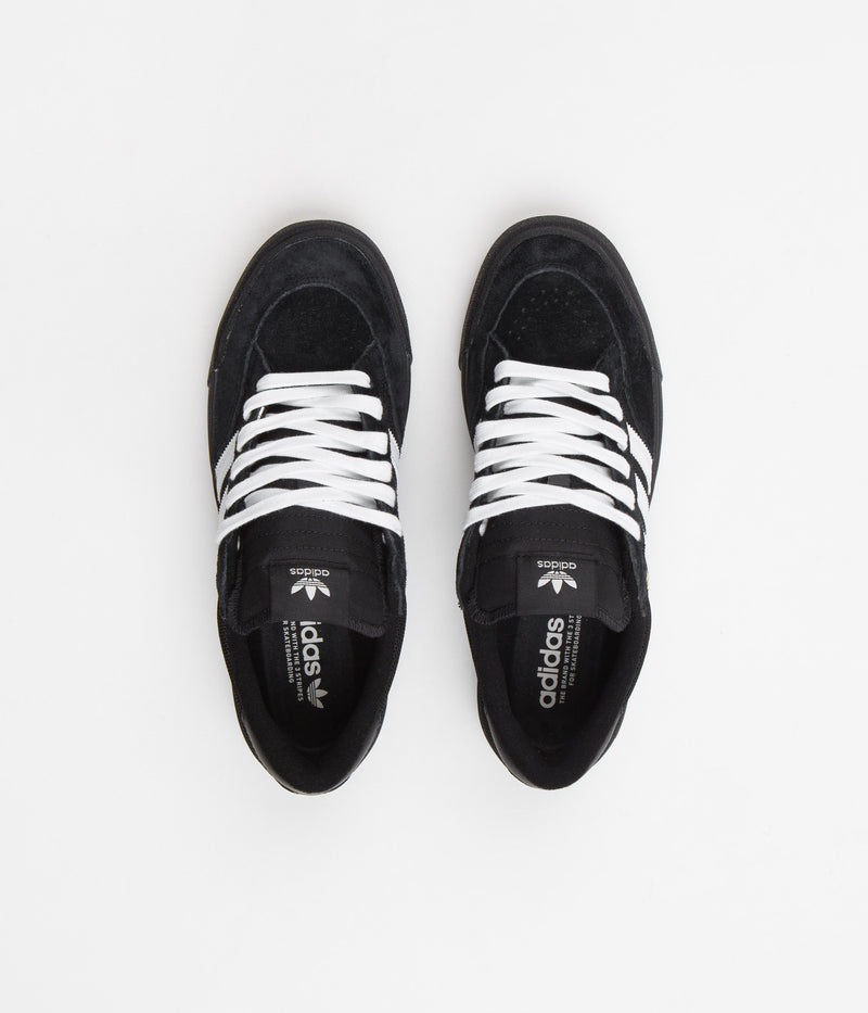 Adidas Nora Shoes in Core Black and FTWR White / Gold Metallic