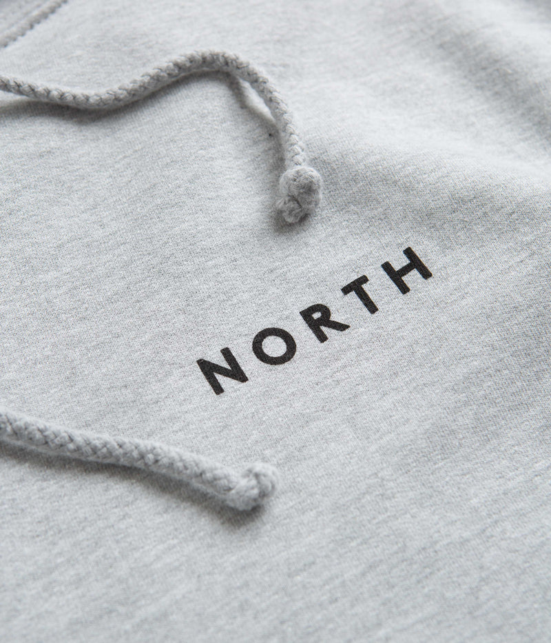 North Film Star Hoodie in Grey and Black
