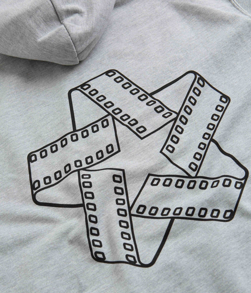 North Film Star Hoodie in Grey and Black