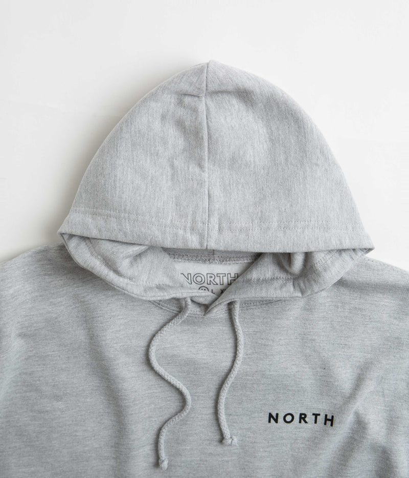 North Film Star Hoodie in Grey and Black