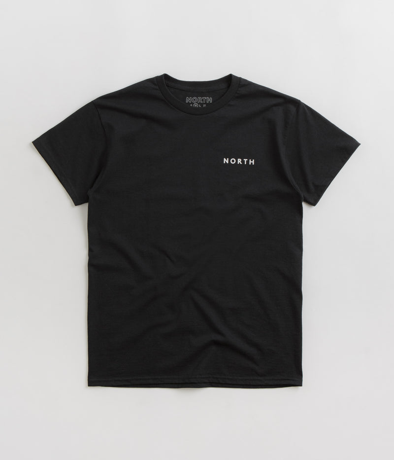 North Film Star Logo T-Shirt in Black and White