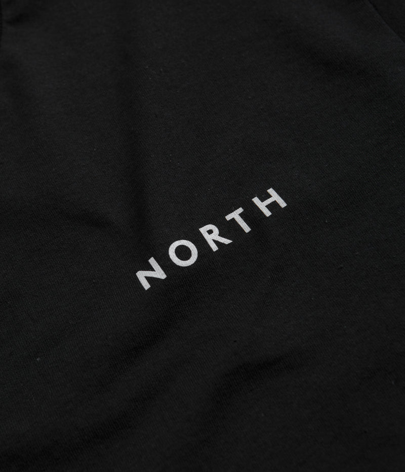 North Film Star Logo T-Shirt in Black and White