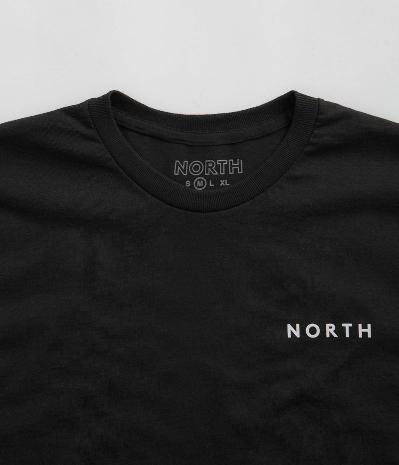 North Film Star Logo T-Shirt in Black and White