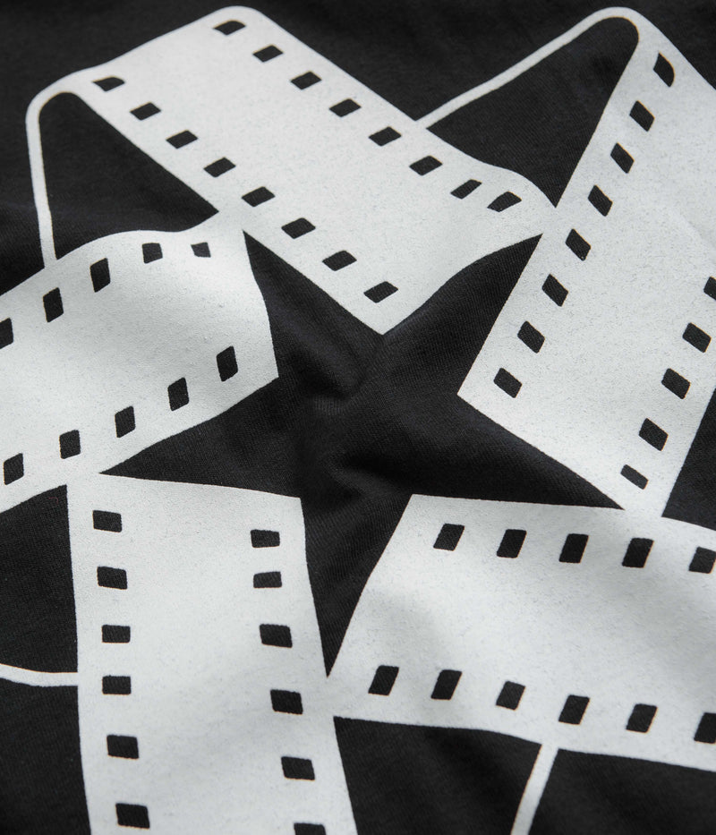 North Film Star Logo T-Shirt in Black and White