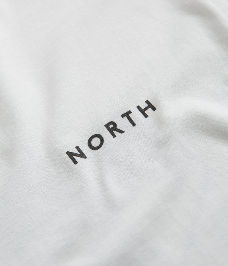 North Film Star Logo T-Shirt in White and Black
