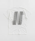 North N Logo T-Shirt in White and Black