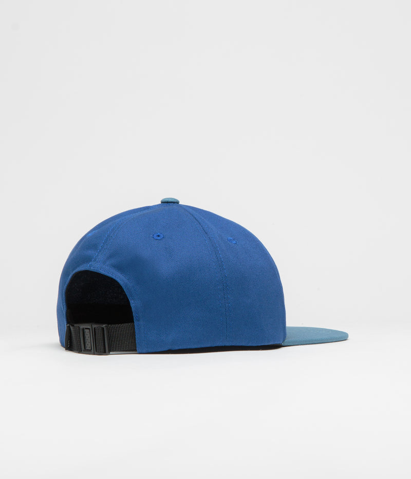 North Zodiac Two Tone Cap in Blue and Navy