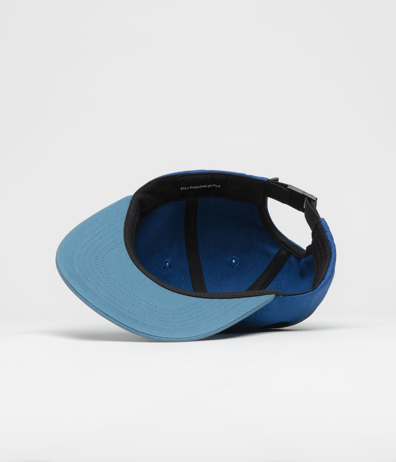 North Zodiac Two Tone Cap in Blue and Navy