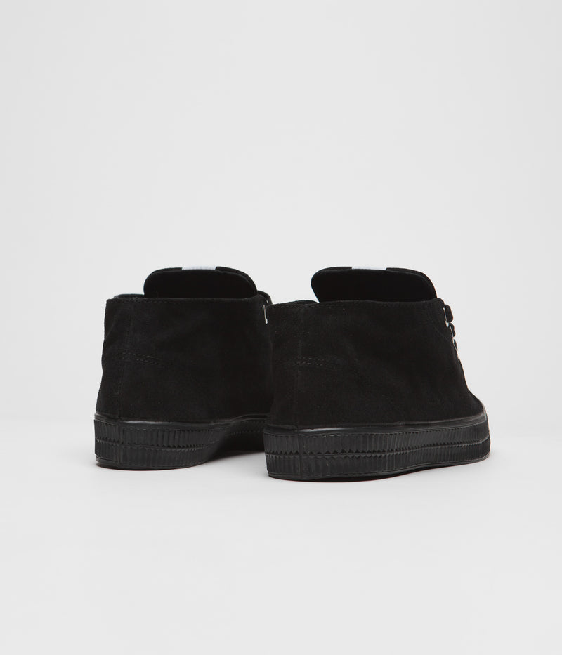 Novesta Star Chukka Suede Shoes in Mono Black