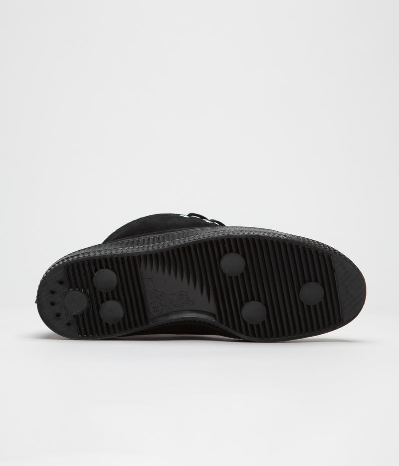 Novesta Star Chukka Suede Shoes in Mono Black