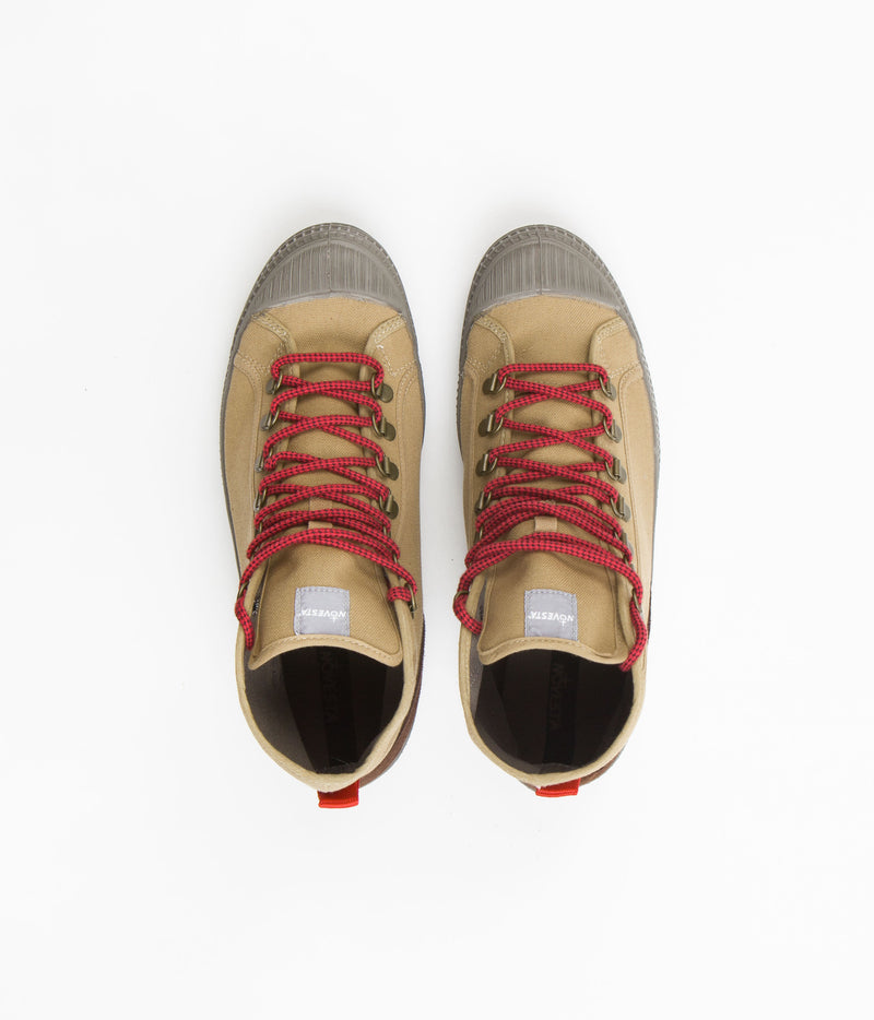 Novesta Star Dribble Hiker Shoes in 16 Sezam and Grey
